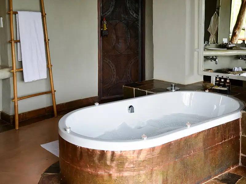 The bath at Madikwe Safari Lodge Dithaba