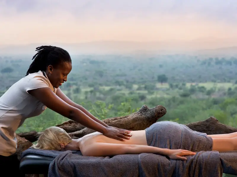 Spa treatment at Madikwe Safari Lodge Dithaba