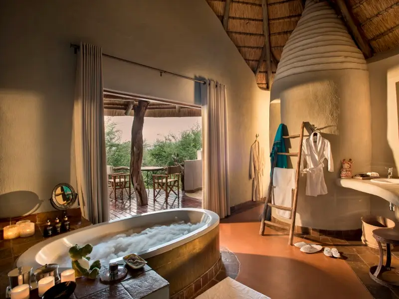 Bathroom and Madikwe Safari Lodge Lelapa